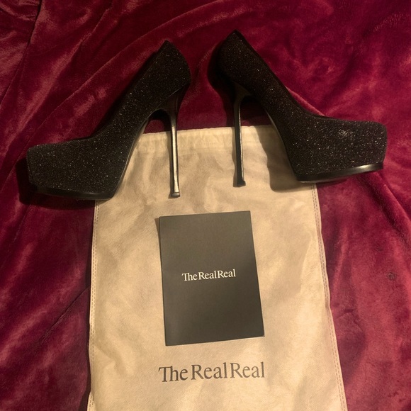 Yves Saint Laurent Tribtoo 105 Quartz Sparkle Pump - Picture 4 of 7